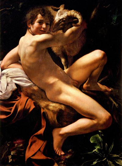 Saint John the Baptist by Michelangelo Merisi Caravaggio